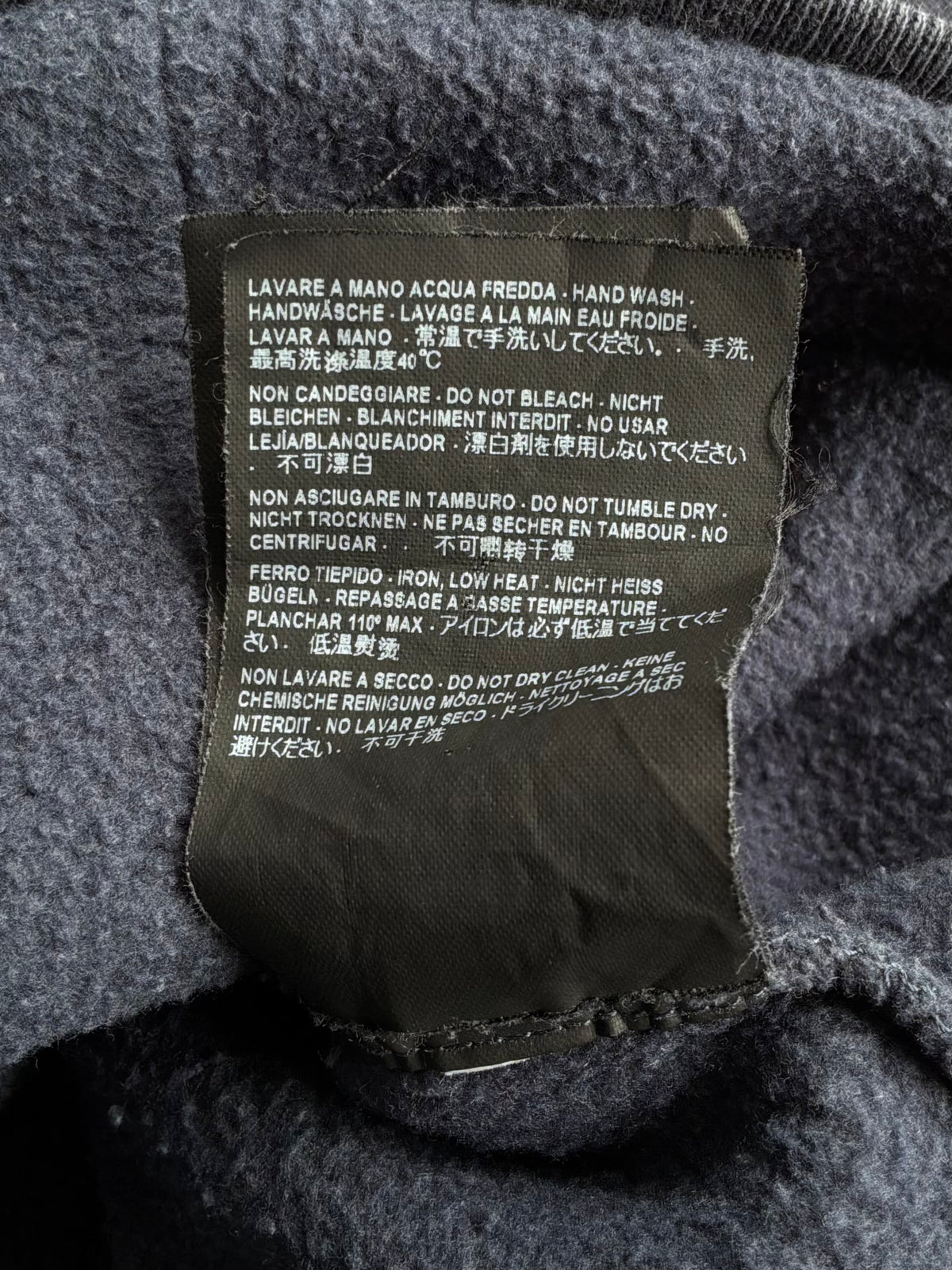 Balenciaga Political Campaign Navy Hoodie