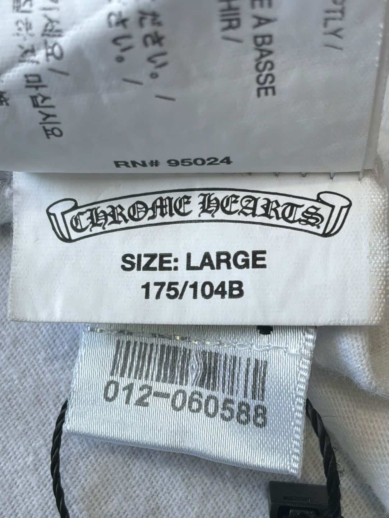 Chrome Hearts Cemetery Logo Tee