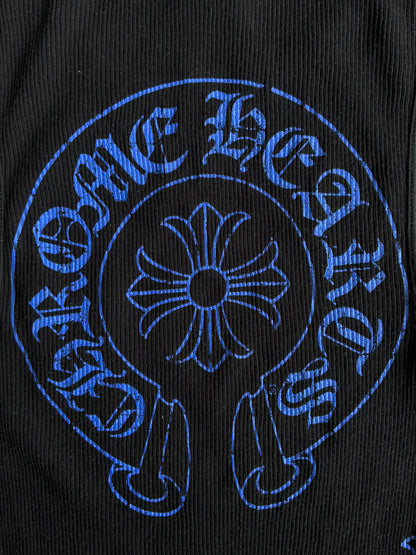 90s Chrome Hearts Blue Horseshoe Tanktop
