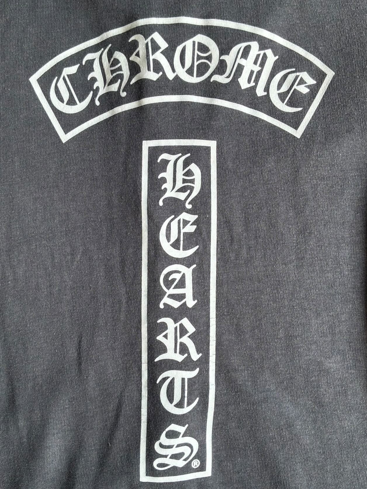 2000s Chrome Hearts T Bar Zip Hoodie