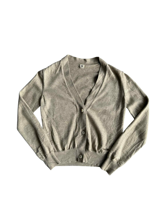 Hermes Cardigan Cashmere Light Beige