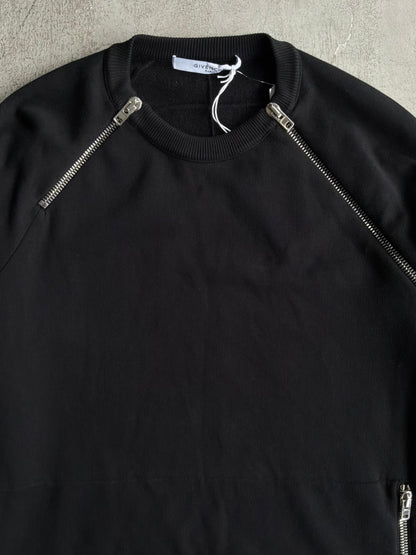 Givenchy Multizip Crewneck