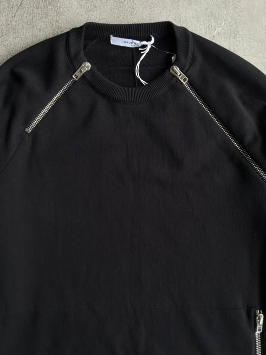Givenchy Multizip Crewneck
