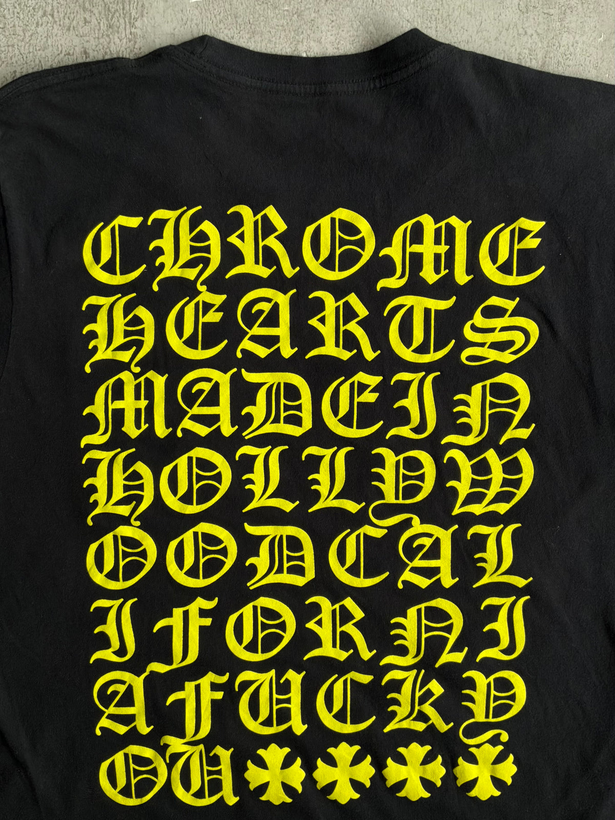 Chrome Hearts Eyechart Floral Longsleeves
