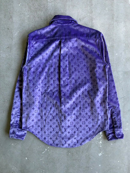 Louis Vuitton Velvet Monogram Shirt