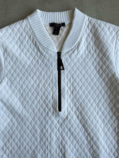 Louis Vuitton Quilted Half Zip Top