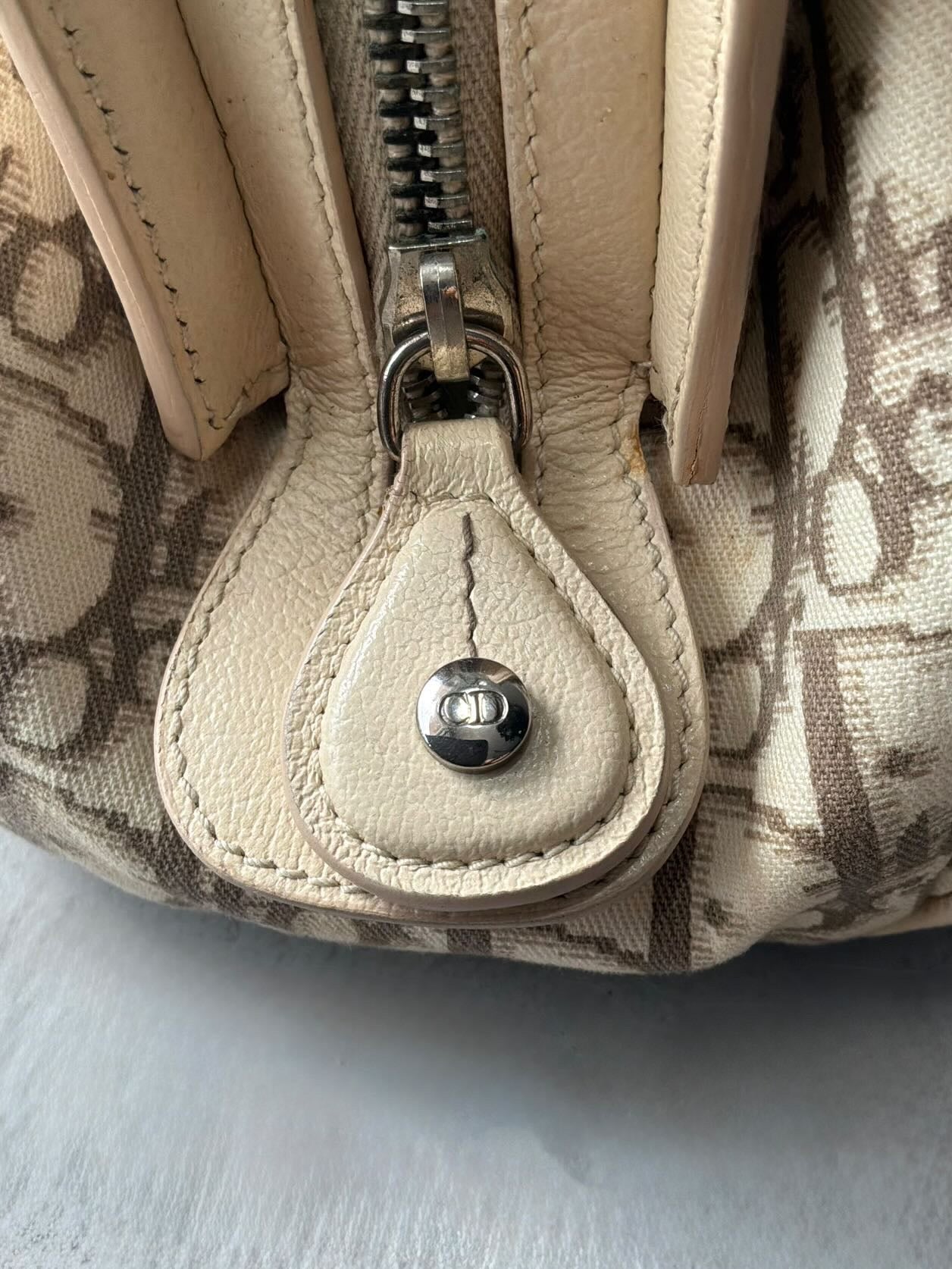 Dior Floral Trotter Bowler Bag