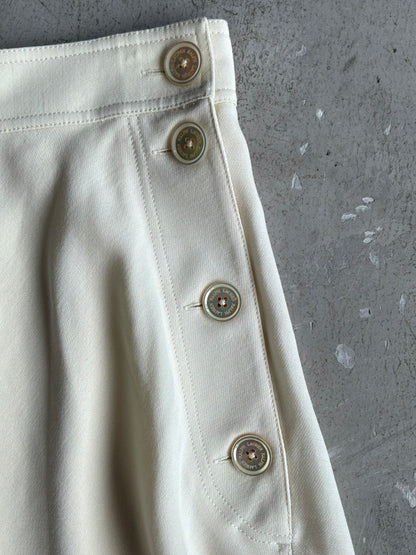 Ralph Lauren Purple Label White Long Skirt