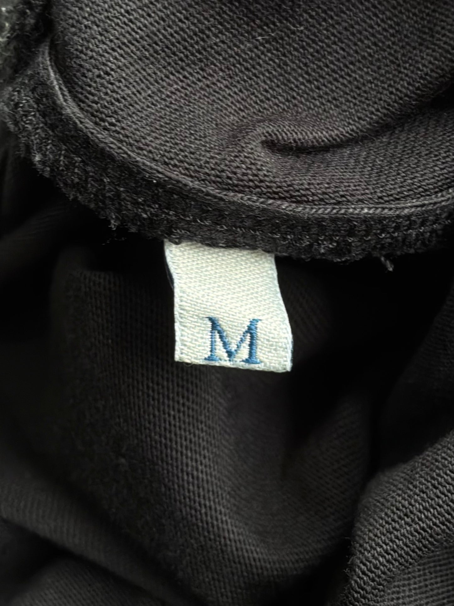 Moncler Script With Logo Balck Tee