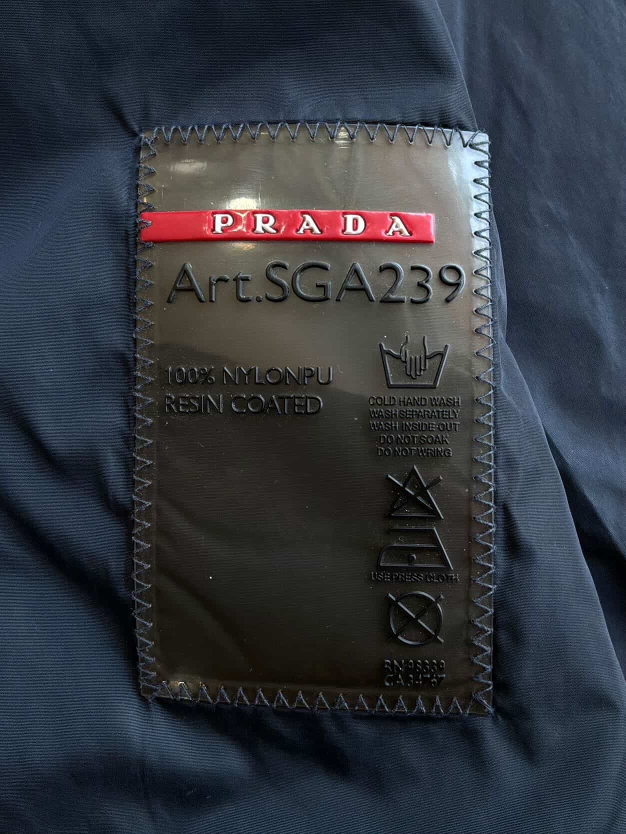 Prada Emblem Nylon Hooded Vest