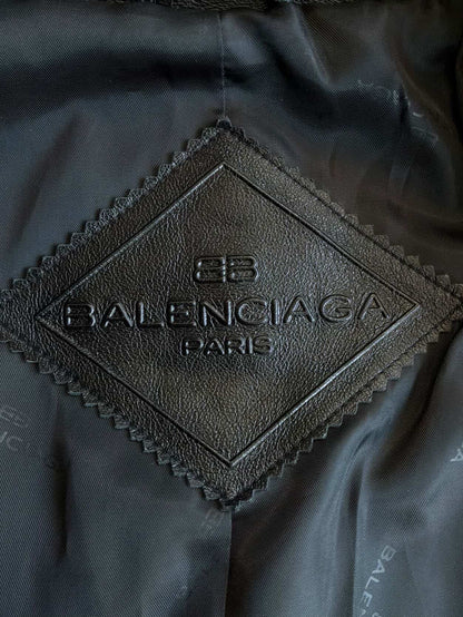 Balenciaga Vintage Leather Coat