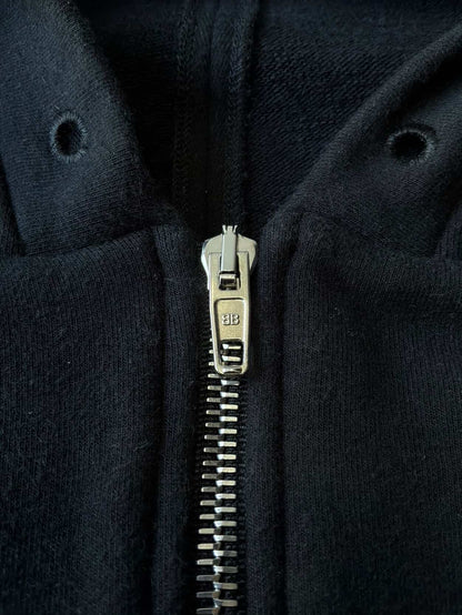 Balenciaga Script Zip Hoodie