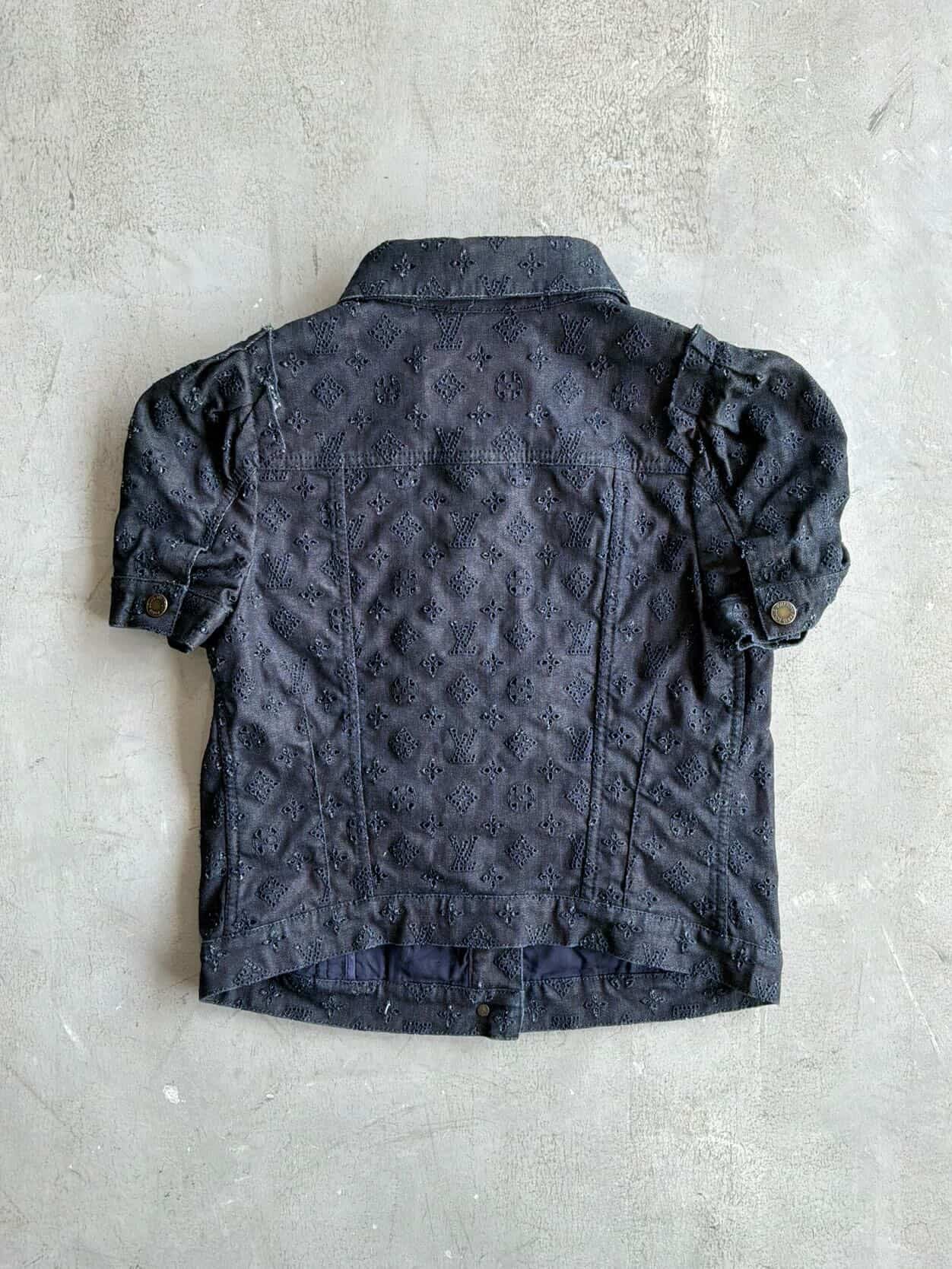 2010 Louis Vuitton Womens Denim Monogram Tops