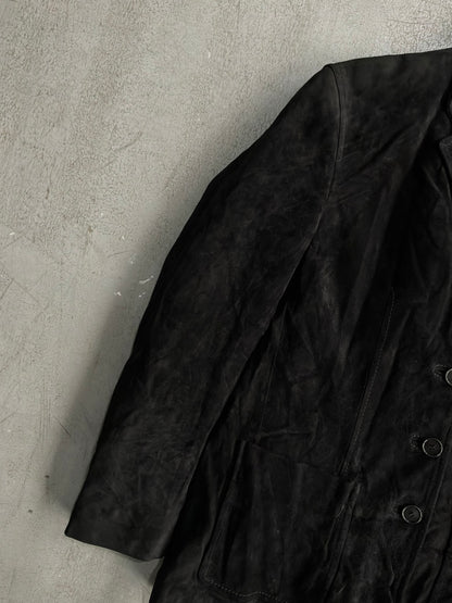 Prada Vintage Suade Button Jacket