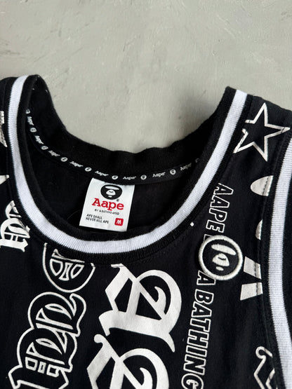 Aape Tank Top All Over Print