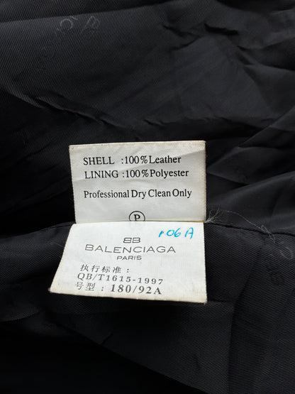 Vintage Balenciaga Harrington Leather Jacket