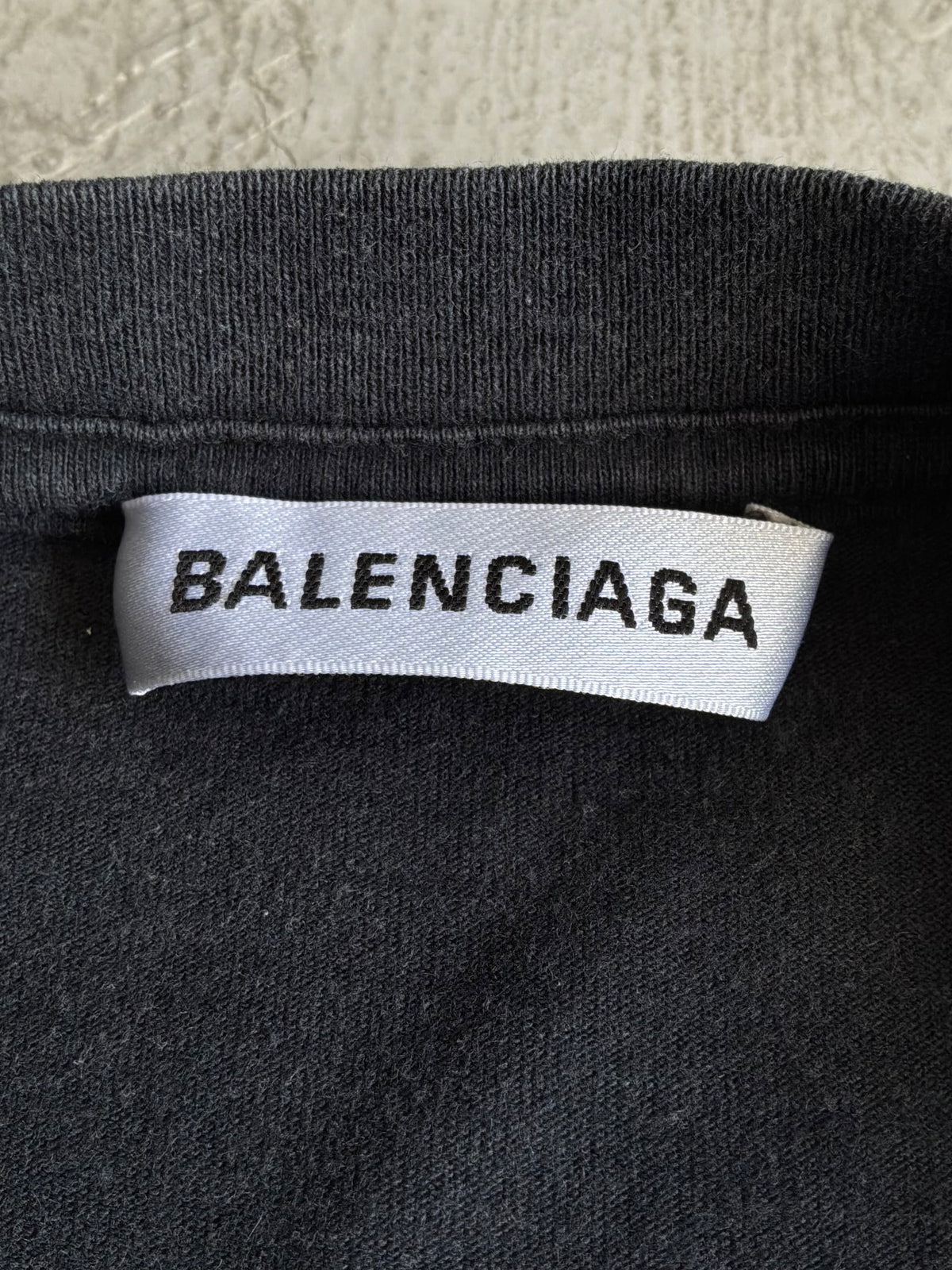 Balenciaga Flower Script Tee