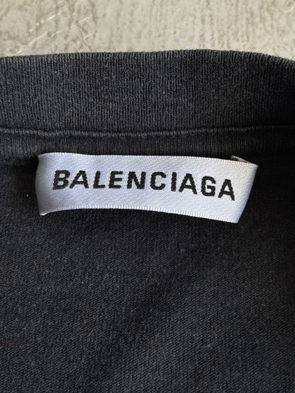 Balenciaga Flower Script Tee