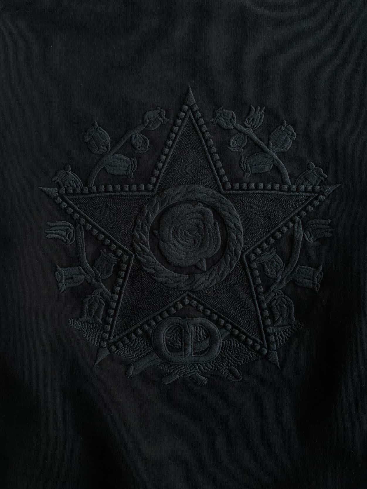 Dior Floral Embroidered Crewneck