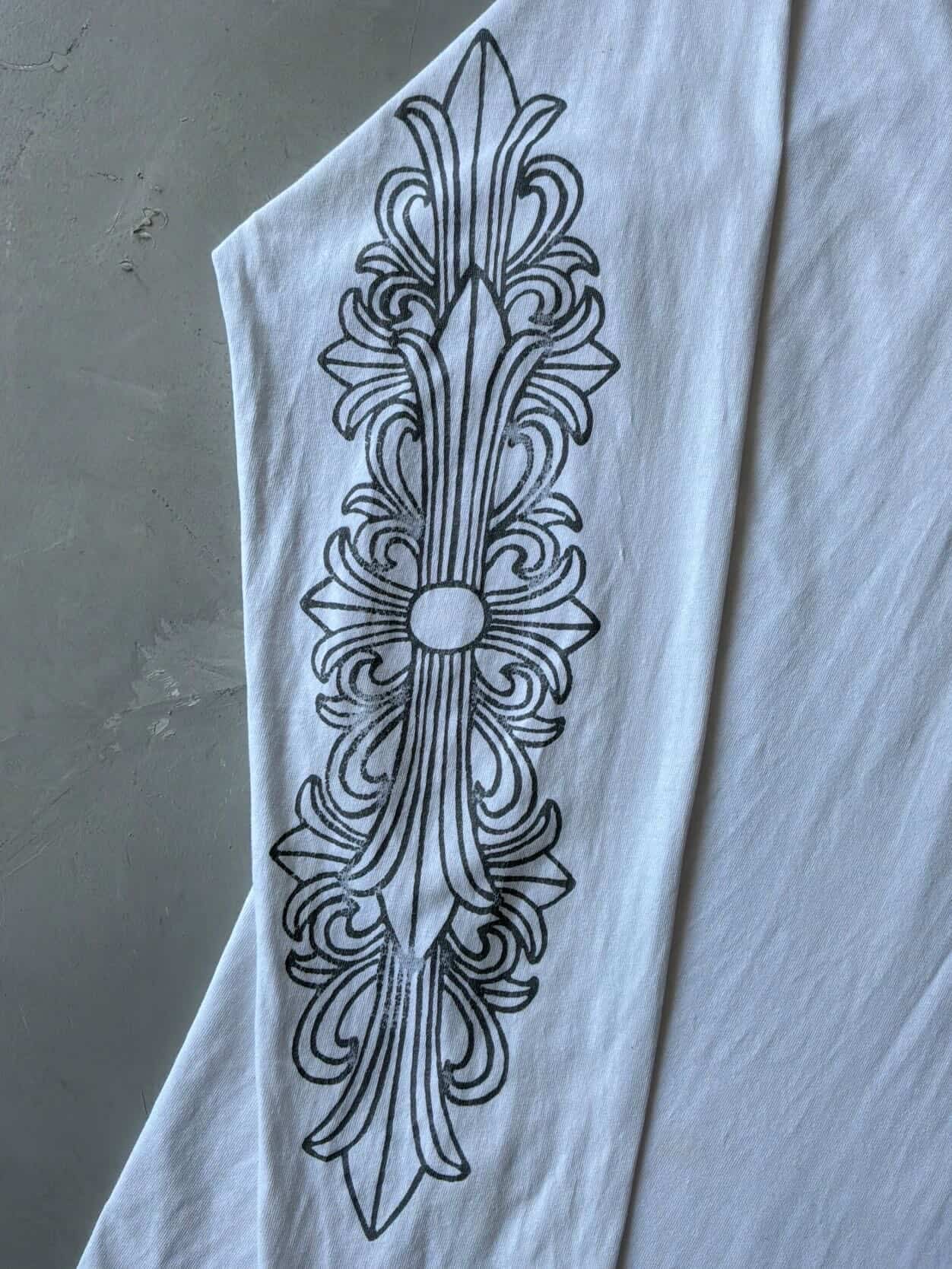 90s Chrome Hearts Hongkong Exclusive Floral Longsleeves