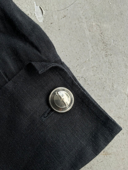 Gucci Black Plain Polo Longsleeves