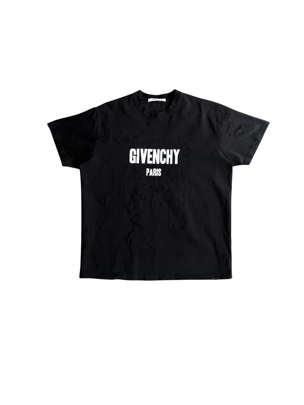 Givenchy Distressed Logo Tee
