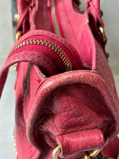 Balenciaga City Classic Pink Lambskin