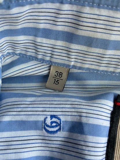 Gucci All Over Print Pinstripe Shirt
