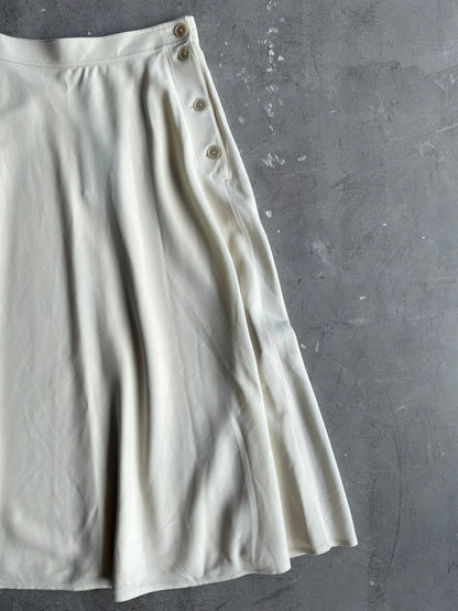 Ralph Lauren Purple Label White Long Skirt