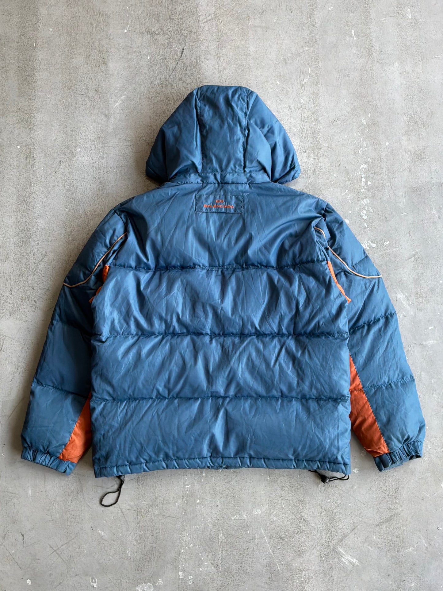 Balenciaga Vintage Blue Puffer Jacket