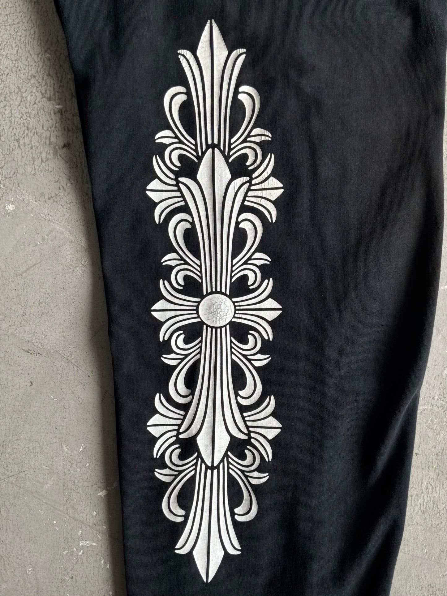 Chrome Hearts X Rolling Stones Floral Sweat Pants
