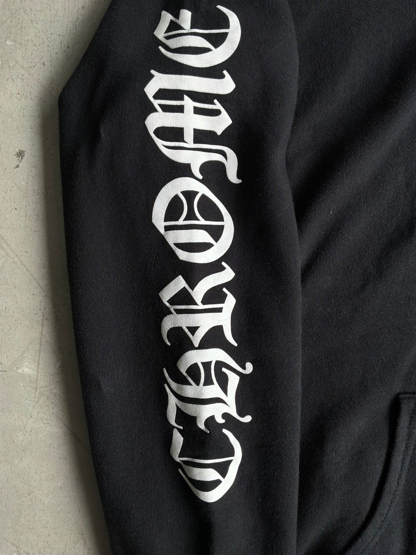 Chrome Hearts FUCK YOU Horseshoe Thermal Zip Hoodie