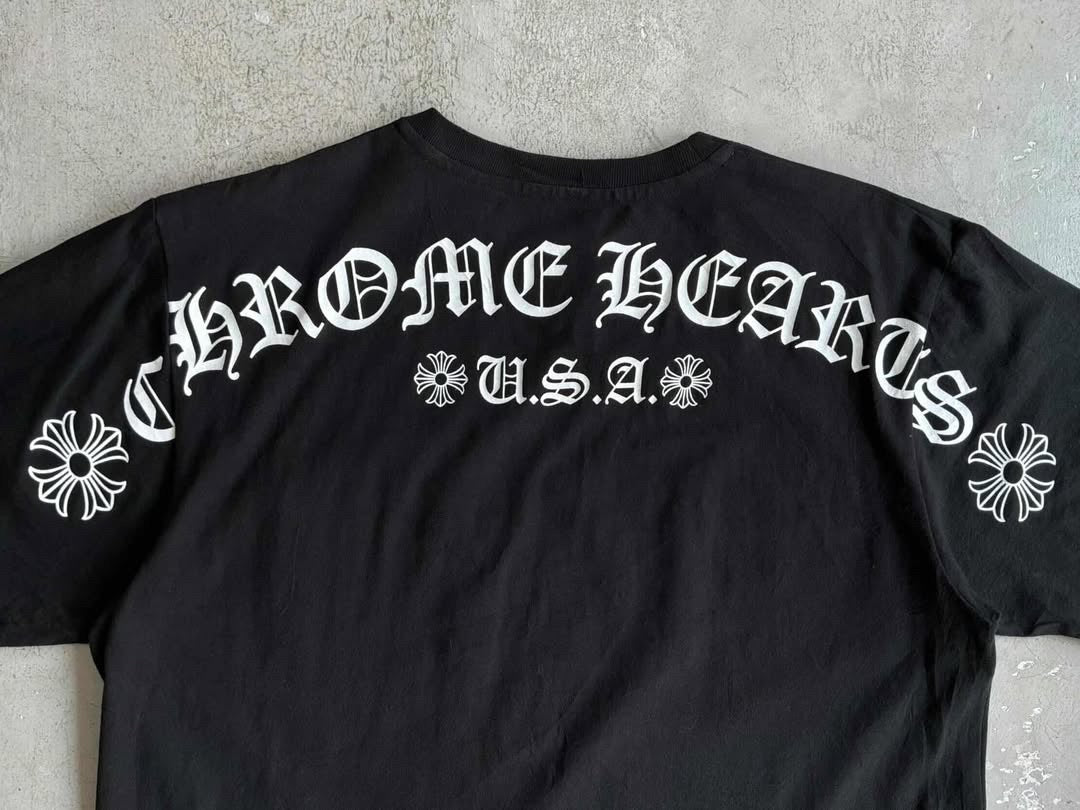 Chrome Hearts USA Banner Tee