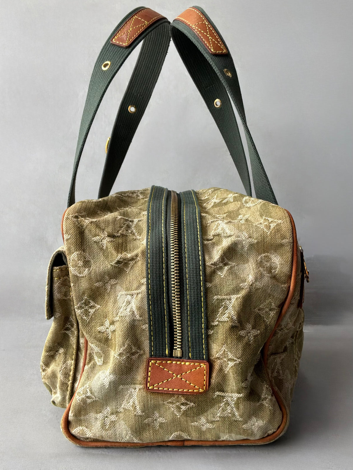 Louis Vuitton x Murakami Monogramouflage Denim Jasmin Bag