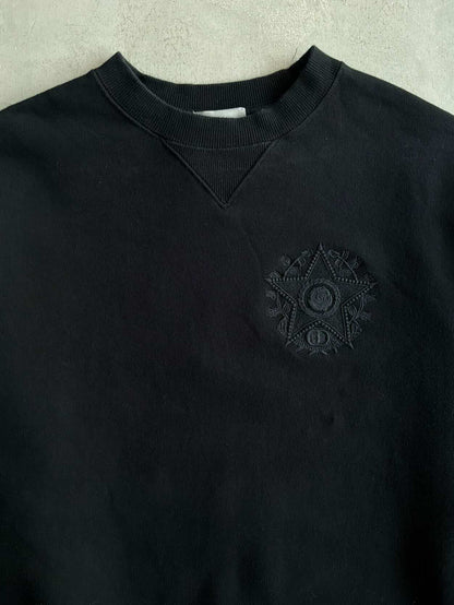 Dior Floral Embroidered Crewneck