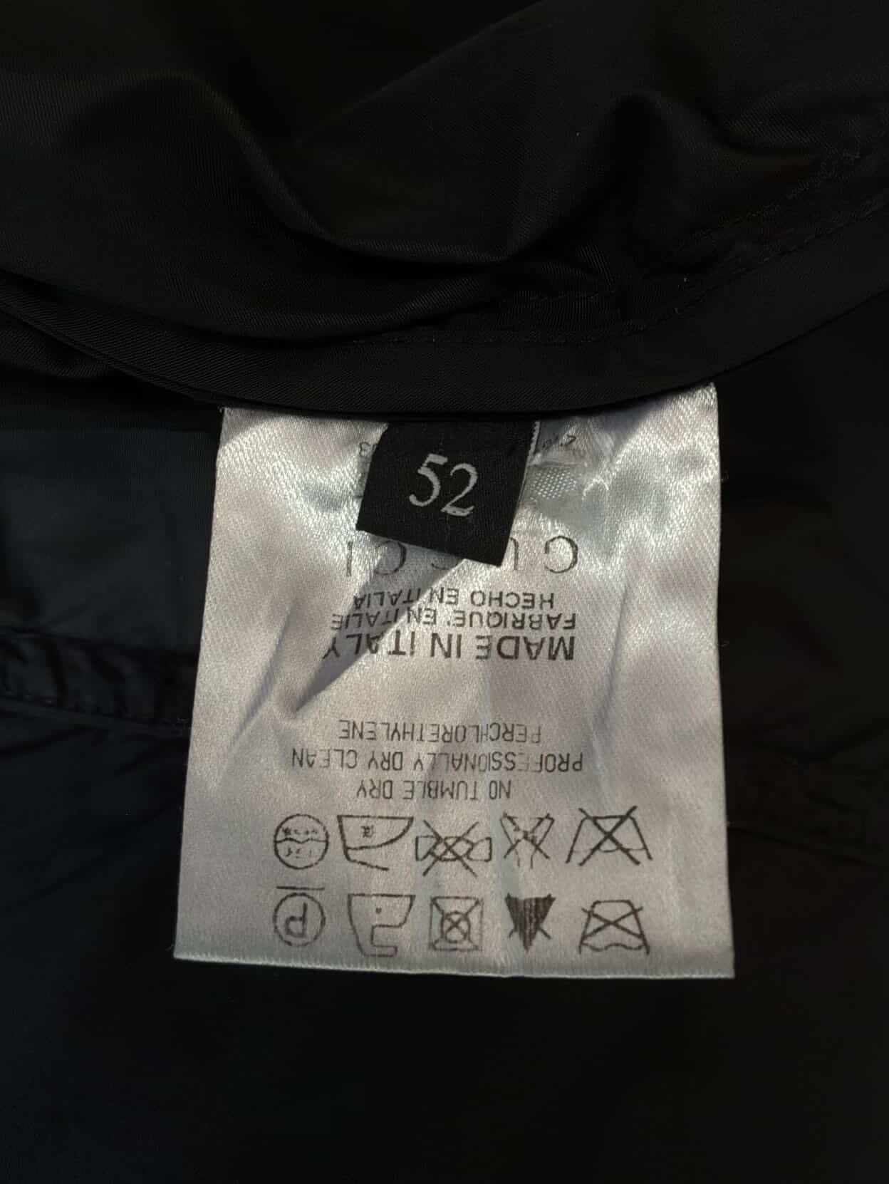 Gucci Star Logo Monogram Lining Snap Font Jacket