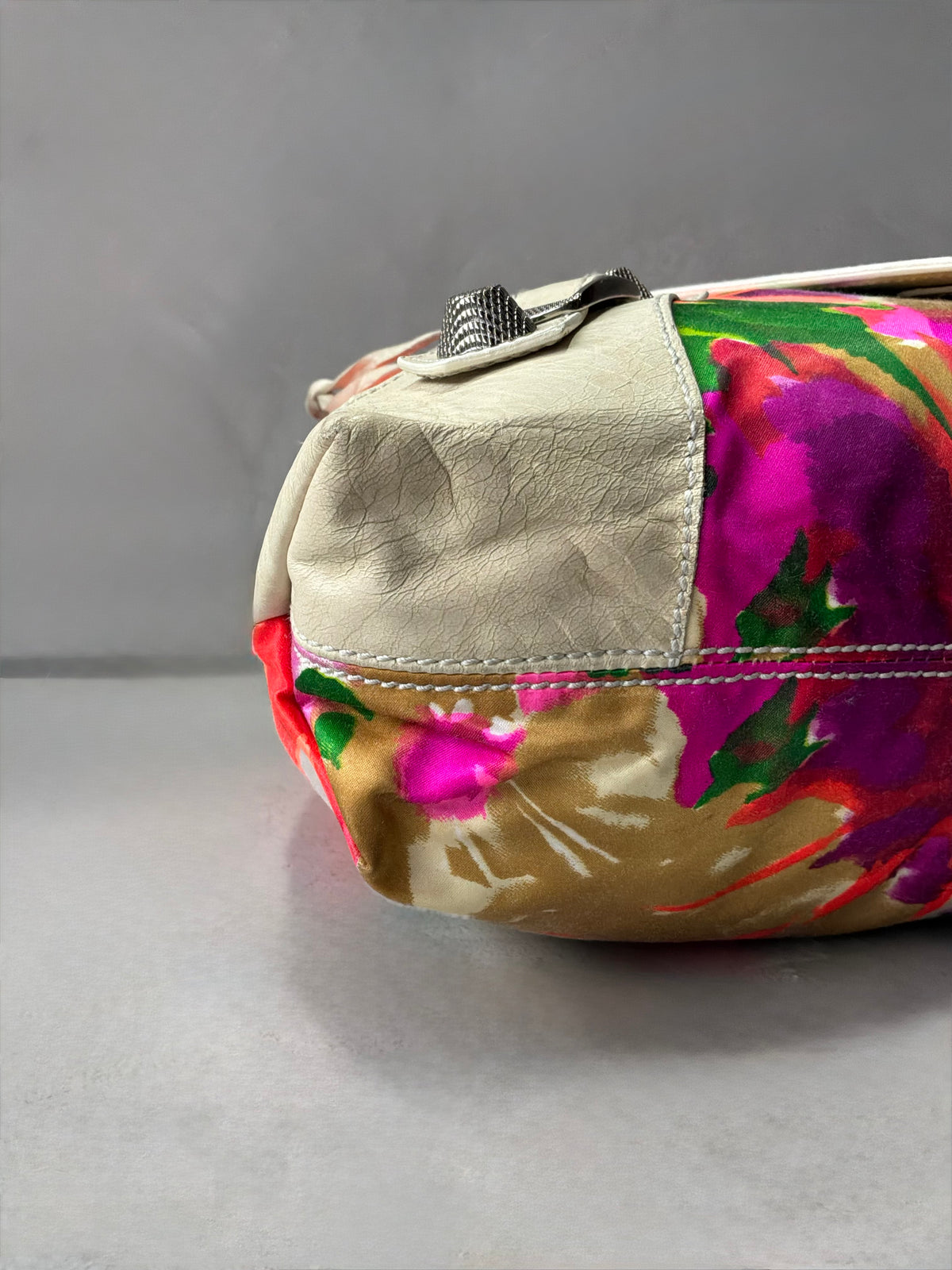 Balenciaga Mid Day Floral Giant 21 Lambskin Bag