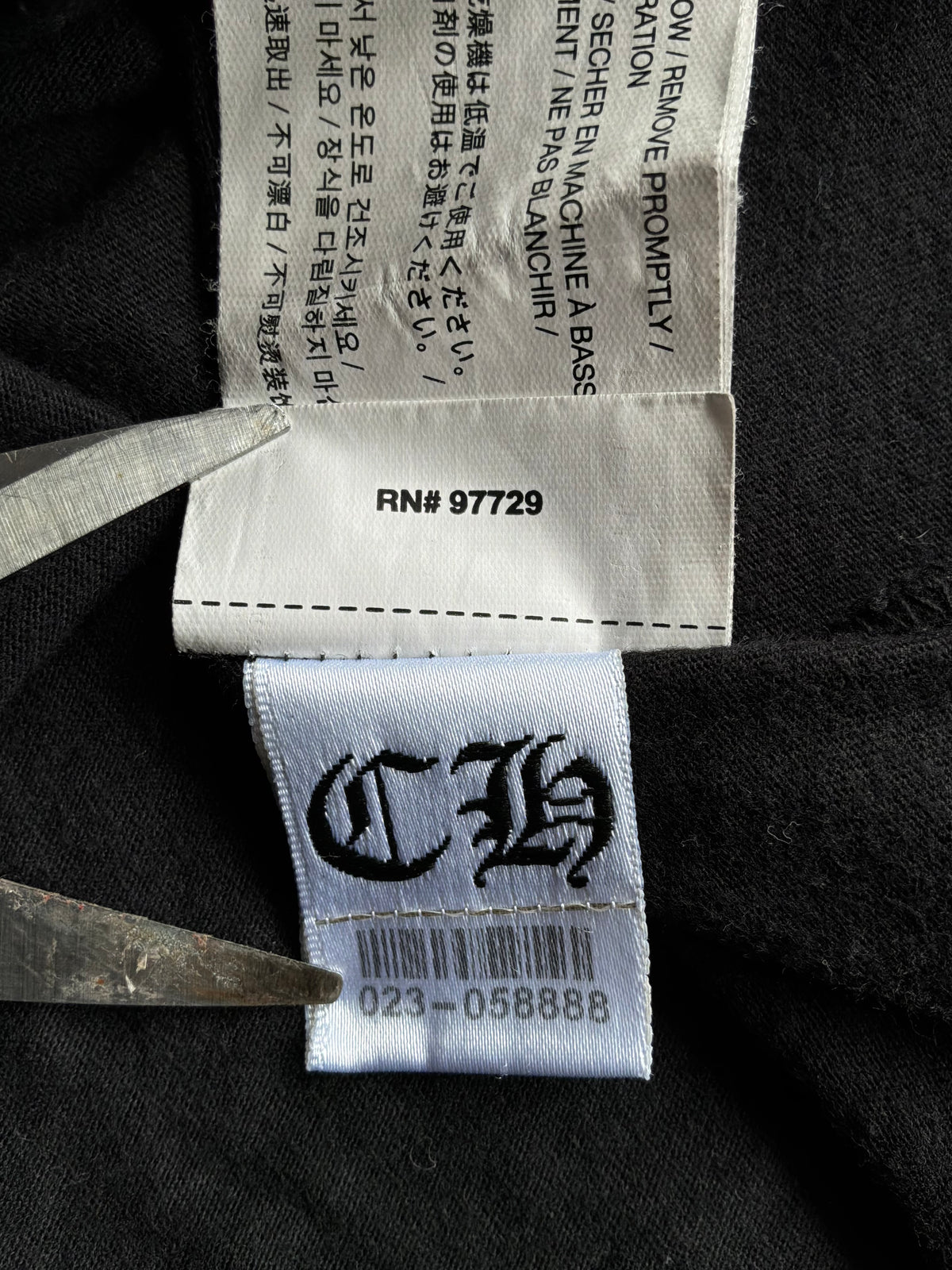 Chrome Hearts Floral Horseshoe Longsleeves