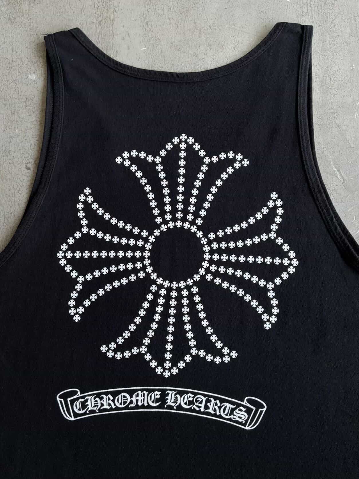Chrome Hearts Jumbo Cross Tank Top