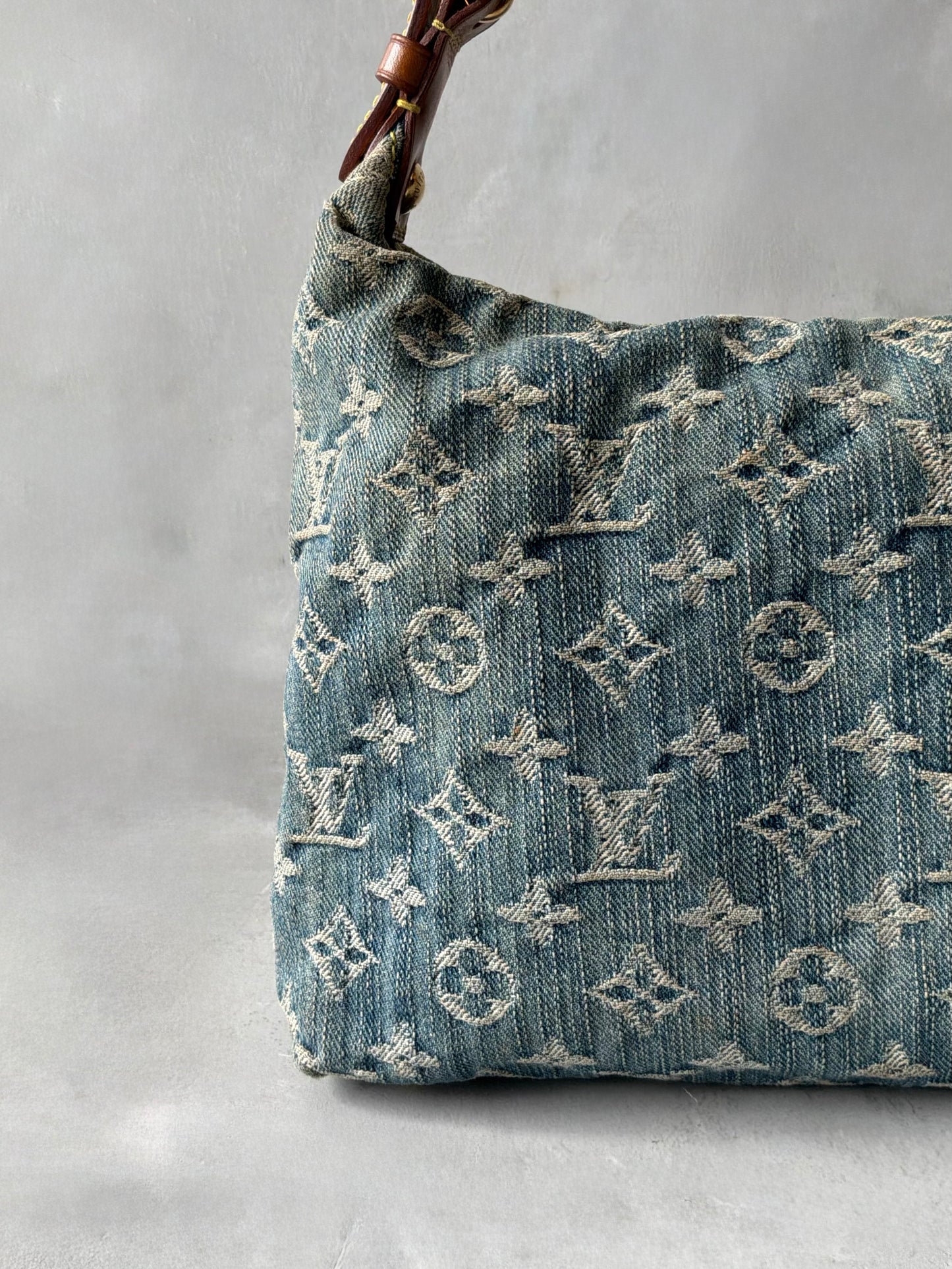 Louis Vuitton Denim Monogram PM Shoulder Bag
