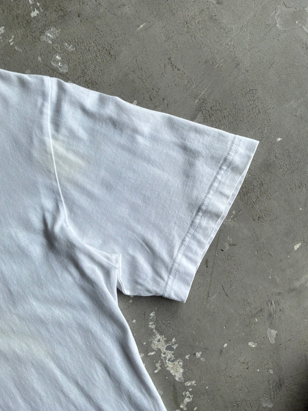 Balenciaga Mode Script White Tee