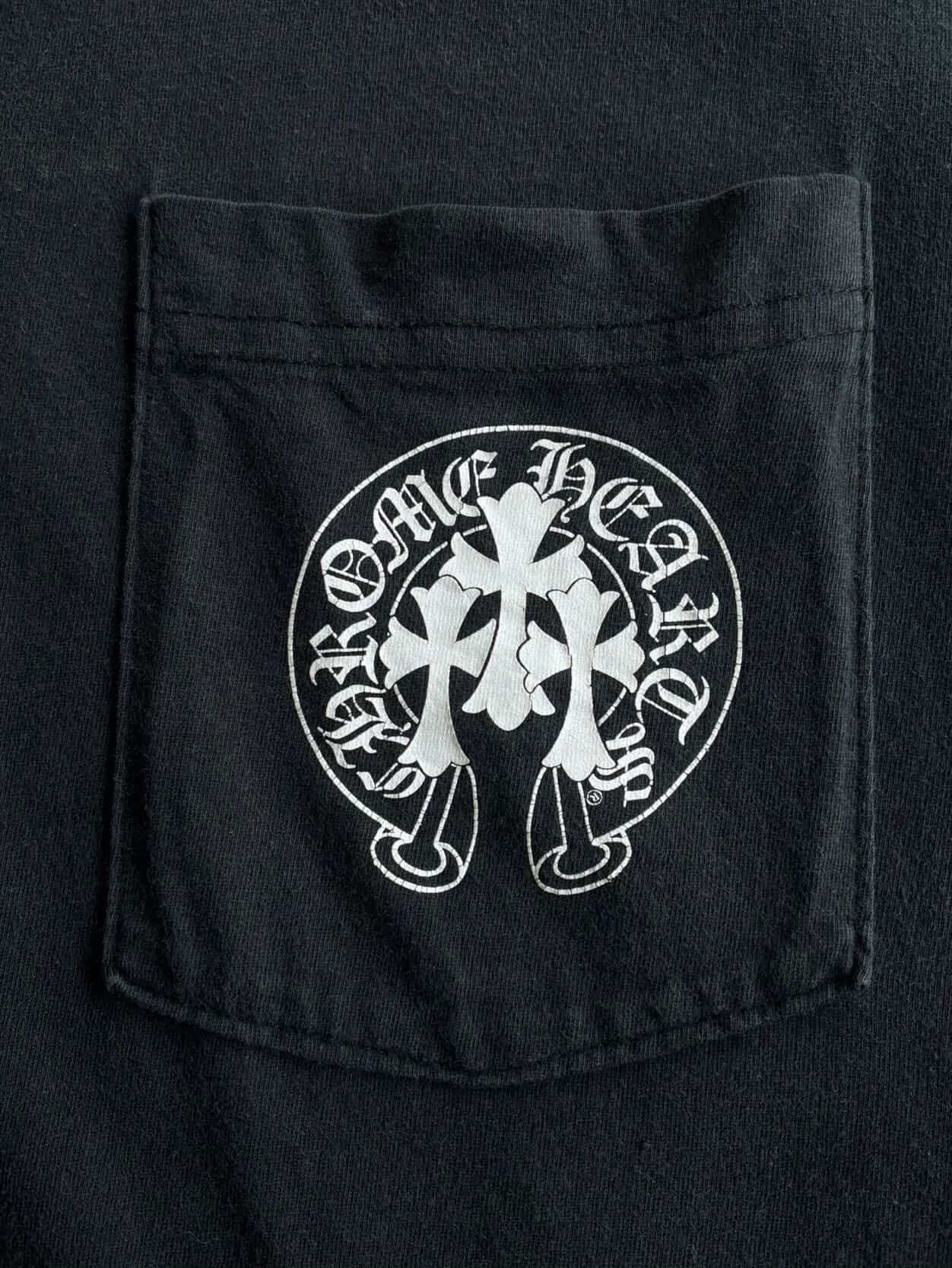 Chrome Hearts Triple Cross Horseshoe Tee