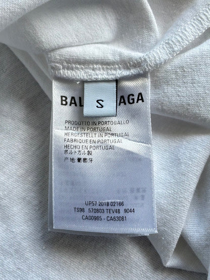 Balenciaga Interlock White Tee