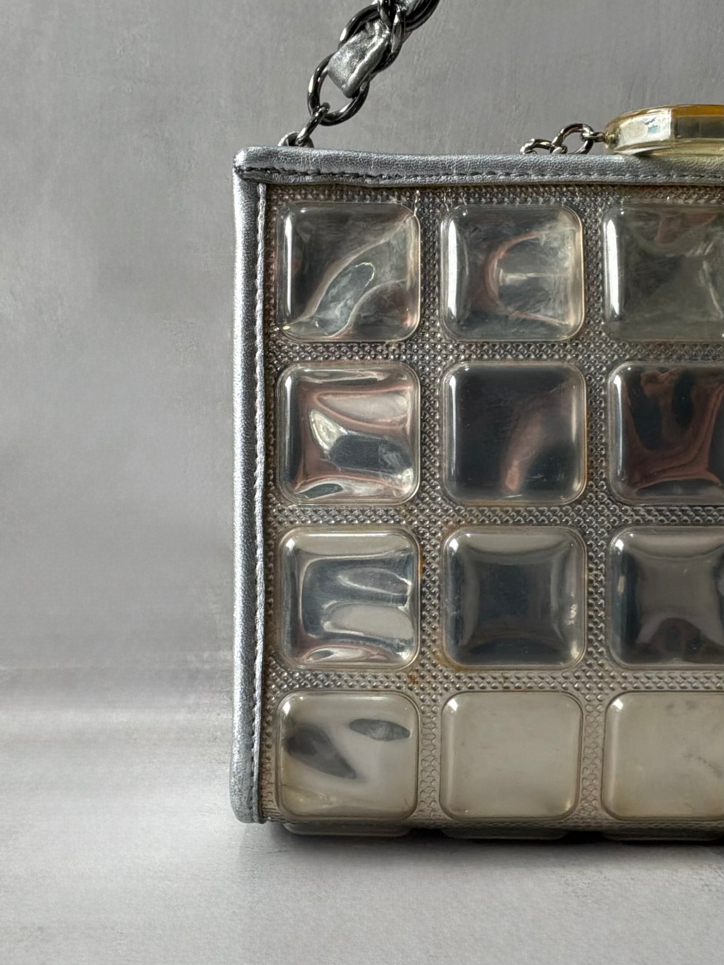 Chanel Ice Cube Coco Pochette Bag