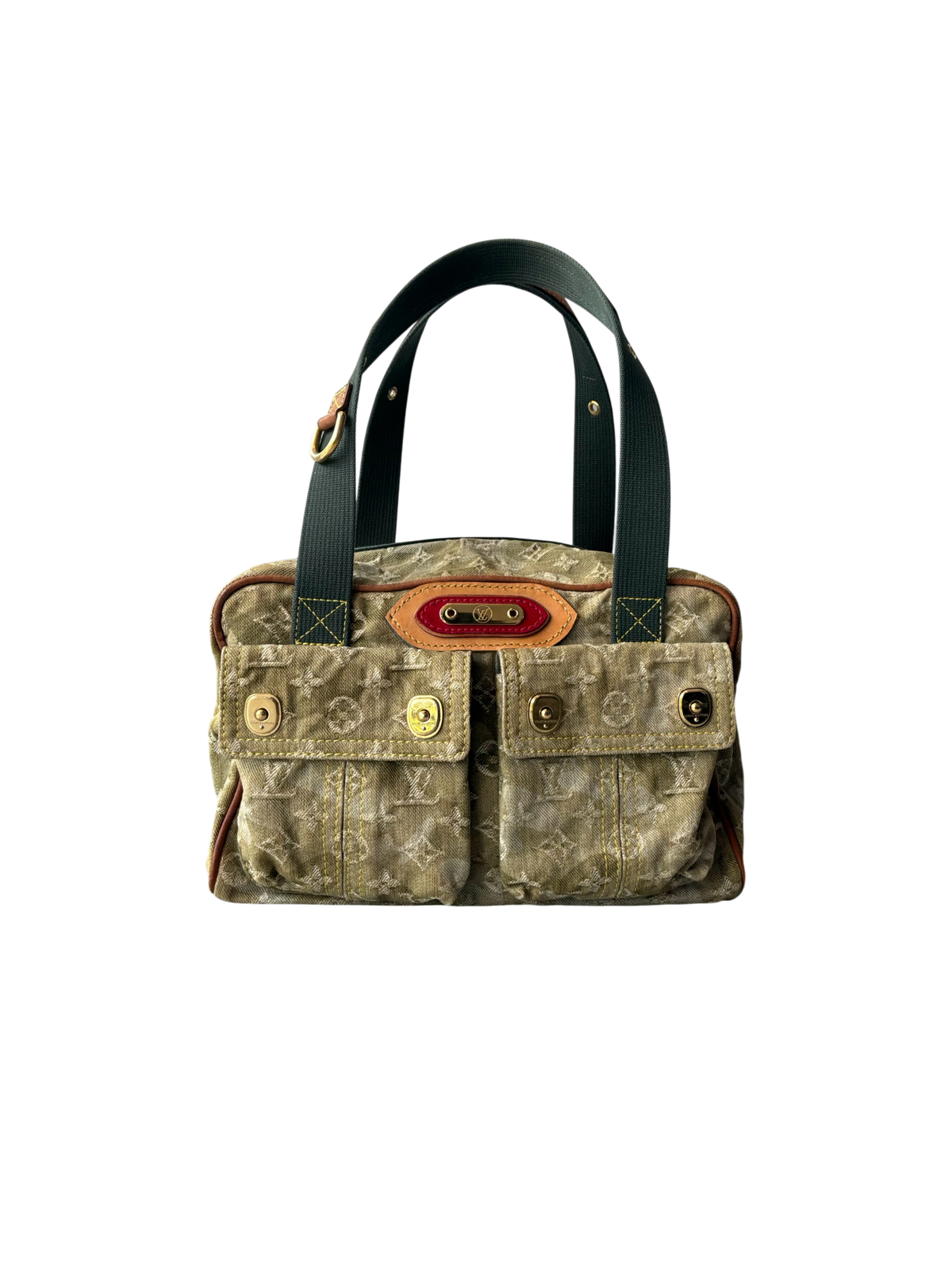 Louis Vuitton x Murakami Monogramouflage Denim Jasmin Bag