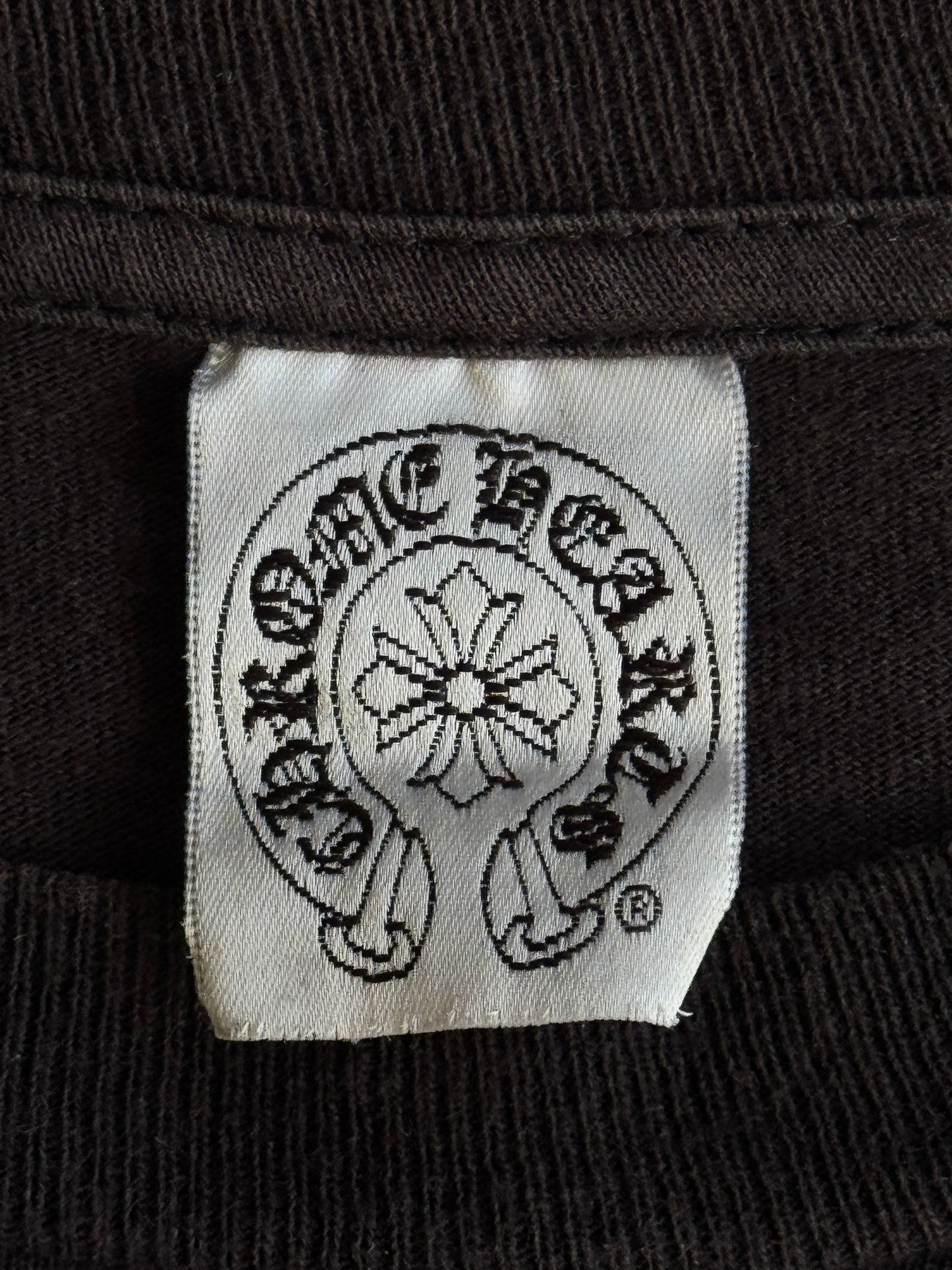 Vintage Chrome Hearts ‘Cracked’ Horseshoe Longsleeves