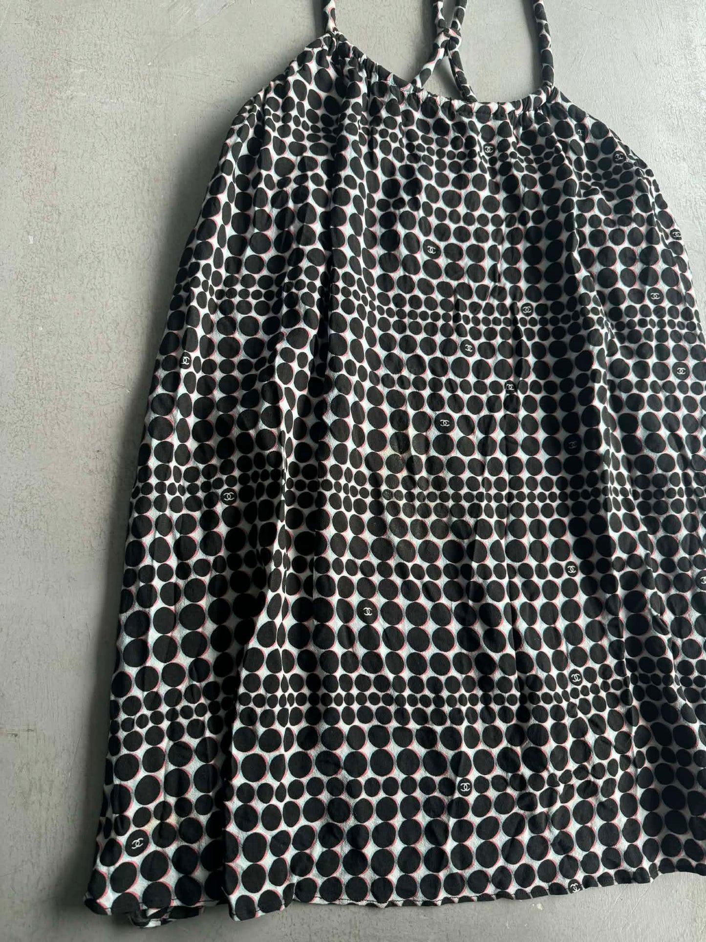 Chanel Polka Dot Dress