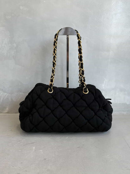 2000’s Chanel Bubble Quilted Chain Shoulder Bag