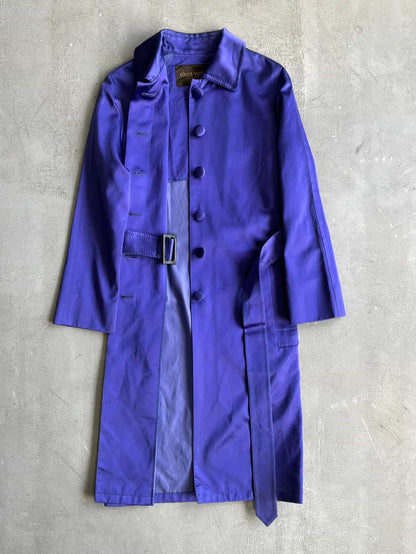 Vintage Louis Vuitton Womens Nylon Trench Coat