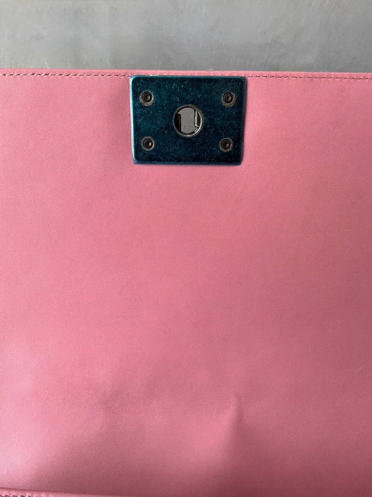 Chanel Light Pink Boy Bag